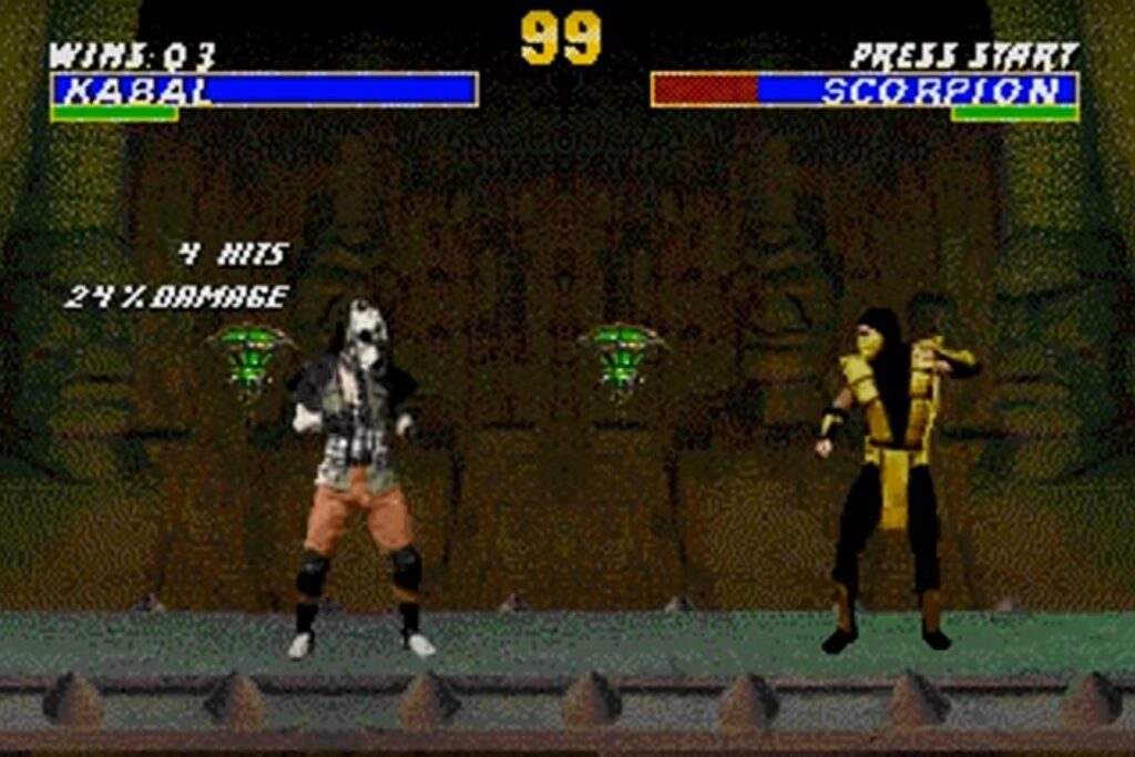 Ultimate Mortal Kombat 3 геймплей